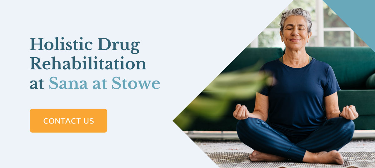 What Describes Traditional Addiction Treatment? In general, traditional addiction treatment focuses on medical detoxing. During this treatment, patients usually work with medical professionals to create a safe plan for weaning off a substance. This schedule will help patients curb their withdrawal symptoms in a controlled environment. Traditional methods include different approaches to their programs, including: Inpatient treatment: A highly structured program where patients receive constant support while residing at a facility. This time allows them to undergo treatment without having to face the stressors of the outside world and the temptation to relapse. Partial hospitalization: Partial hospitalization programs (PHP) are the best choice for those with other requirements that would get in the way of a full residential program. These programs have structured therapy sessions during the day while allowing patients to return to their homes at night. Intensive outpatient: Intensive outpatient programs follow much of the same structure as inpatient programs, except on an outpatient basis. This includes a structured detox plan with therapy meetings. Traditional outpatient: Other traditional outpatient programs offer tools similar to PHPs or intensive outpatient programs but are more flexible schedule-wise. This way, individuals can work on their recovery while staying loyal to other commitments, such as school or work. What Is Holistic Addiction Treatment? Holistic addiction treatment focuses on treating the whole person, not just the condition. More specifically, holistic treatments will consider an individual's physical, mental, emotional, and spiritual state when developing a plan. This all branches from the holistic approach's view that the mind, body, and spirit are all interconnected. When it comes to addiction treatment, a holistic approach often combines many aspects of traditional treatments and alternative therapy options. This creates a treatment plan that targets the chemical imbalances of addiction while addressing why it happened in the first place. In addition to the traditional medical detox, holistic addiction treatment includes a variety of the following methods, depending on the patient's needs: Nutritional therapy: A lot of your mental and physical well-being can be found in the food you eat. Nutritional guidance therapy assists individuals in finding meals that benefit brain and body health. Acupuncture: Acupuncture is a relaxation technique that uses thin, tiny needles to alleviate chronic pain and stress. Yoga: Attending yoga classes is a realistic way to implement mindfulness into your treatment plan. This popular exercise can help individuals grow physically and mentally, teaching them breathing techniques and ways to move their bodies. Fitness: Take charge of your physical fitness and channel withdrawal symptoms and cravings into activities such as tennis, swimming, or weightlifting. Hobby inclusion therapies: Hobbies help individuals take up time in their day, focusing on something other than their addiction. Choose a hobby you wish to continue or try something new, such as gardening, cooking, or art. What Are the Benefits of Alternative Medicine? Through its combination efforts, the benefits of holistic addiction treatment include: Focusing on renewing the mind, body, and spirit Motivating patients to control a portion of their own care Providing additional tools to improve recovery chances Increasing self-confidence in individual abilities to recover Holistic Drug Rehabilitation at Sana at Stowe