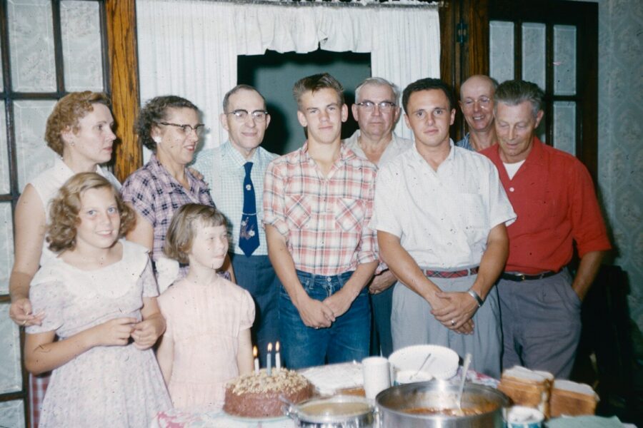 A family photo representing generational trauma