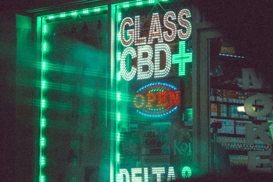 Gas station drugs at a smoke shop